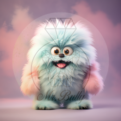 Fluffy - Diamond Painting Bild