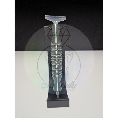 Sofortkauf: Diamond Painting Stift Modell 8 mit Strasssteinen - schwarz