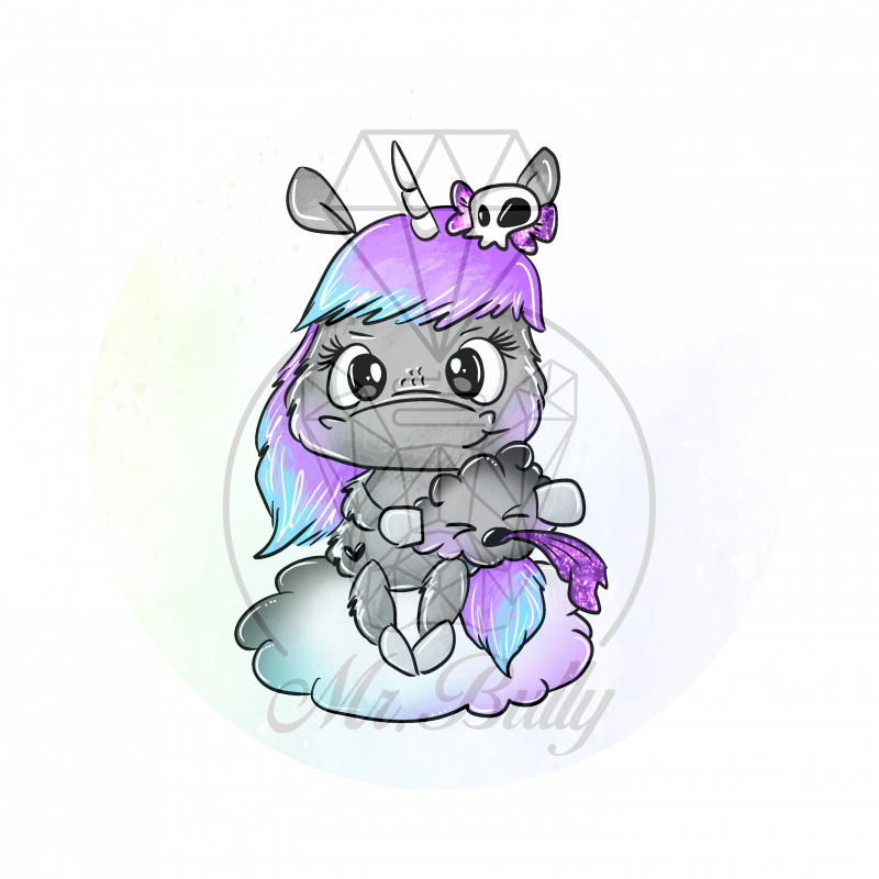 Organisiertes Erbrechen - Acrylaufsteller