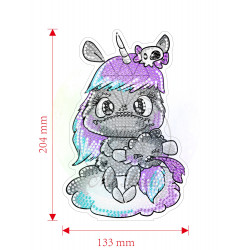 Organisiertes Erbrechen - Acrylaufsteller