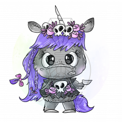 Cute But Grumpy - Acrylaufsteller