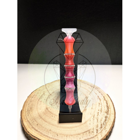 Sofortkauf: DP Stift - Modell 013 Flower Rose - Strasssteine