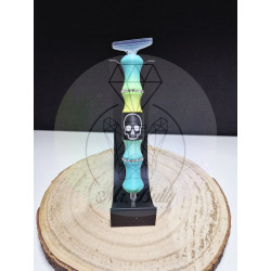 Sofortkauf: DP Stift - Modell 015 Skully - Wiese - Strasssteine