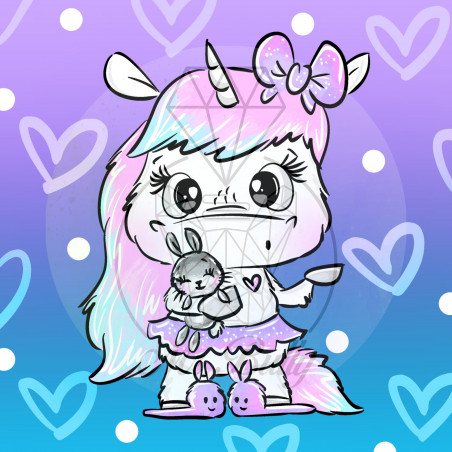 Es ist nur eine Phase - Diamond Painting Bild