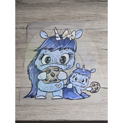 KrümelCookieGang - Bügelbild L