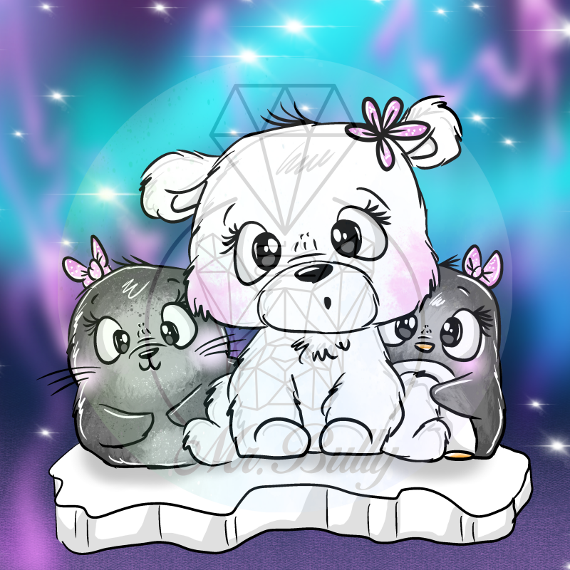 Arcticgang Girls - Diamond Painting Bild