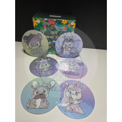 6er Untersetzer Schnubbi