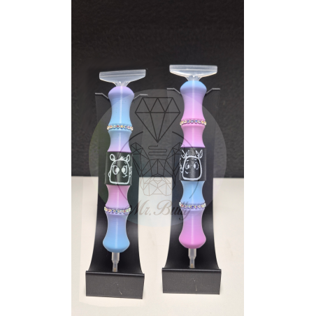 Bundle Stift Modell 015 mit Motiv Teilzeitengel Schnu & Teilzeitteufel Schnu