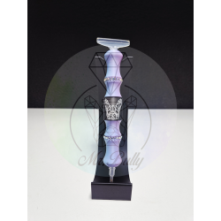 DP Stift - Modell 015 "Bully" in Tri-Color Rose Quartz mit Strasssteinen