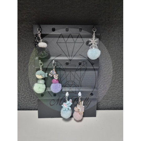 Bommelgarage für die Wand