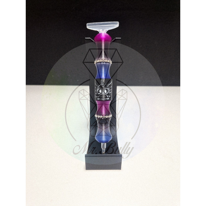 Sofortkauf: DP Stift - Modell 015 Pingu Schnu - Blau Lila Glitzer