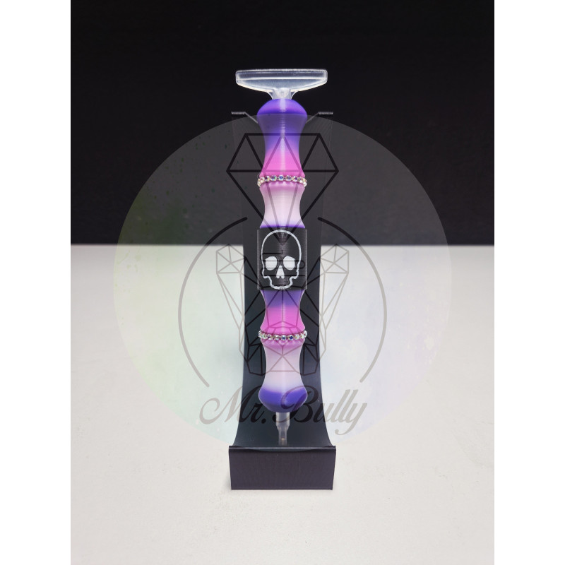 Sofortkauf: DP Stift - Modell 015 Skully - Purple Rainbow