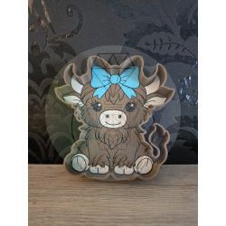 Würfelschale "Higland Cow"