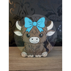 Stiftebecher "Higland Cow"