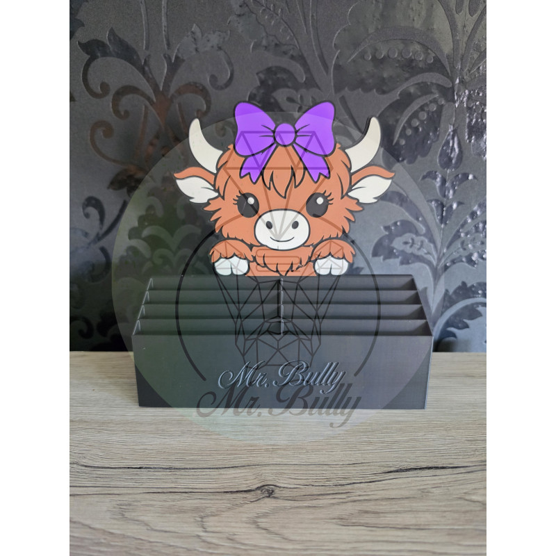 Coverpaperständer "Higland Cow"