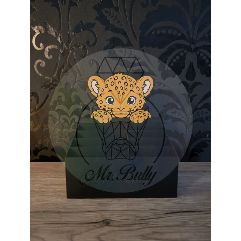 Schiffchenständer "Leopard"