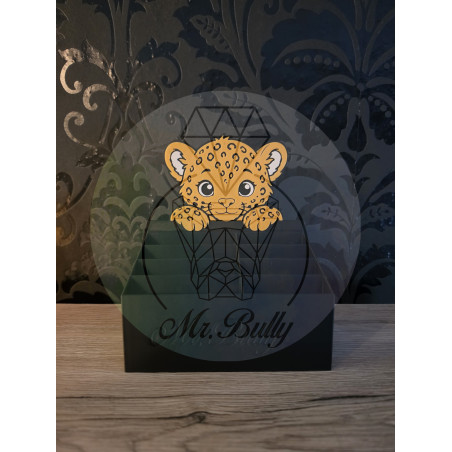 Schiffchenständer "Leopard"