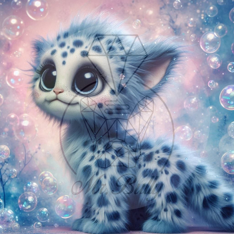 Blue - Diamond Painting Bild