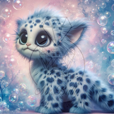 Blue - Diamond Painting Bild