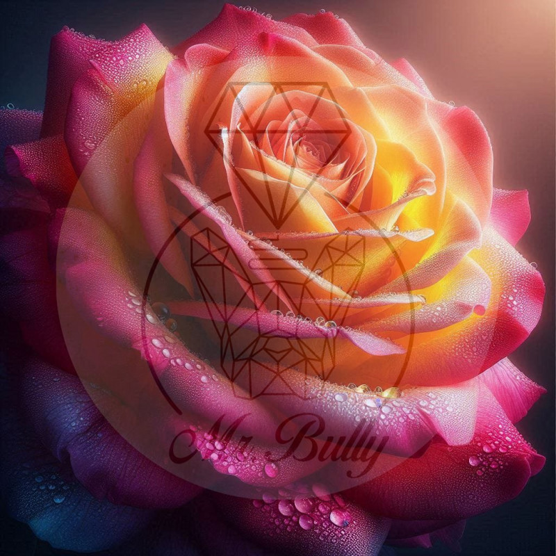 Rose - Diamond Painting Bild