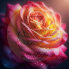 Rose - Diamond Painting Bild