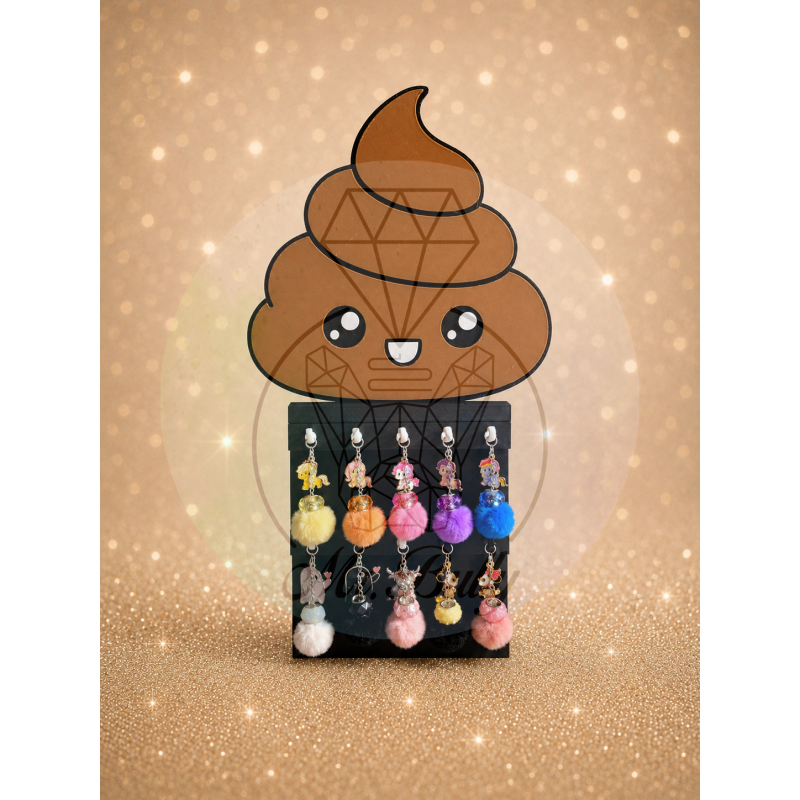 Bommelwall Tischversion "Poo"