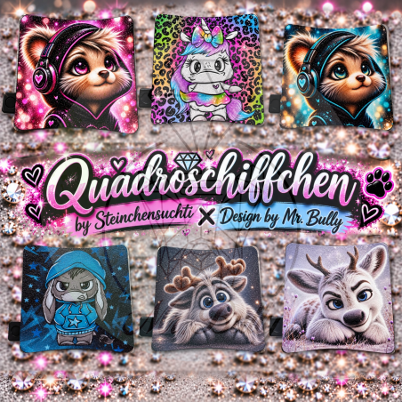 Quadroschiffchen by Steinchensuchti × Design by Mr. Bully