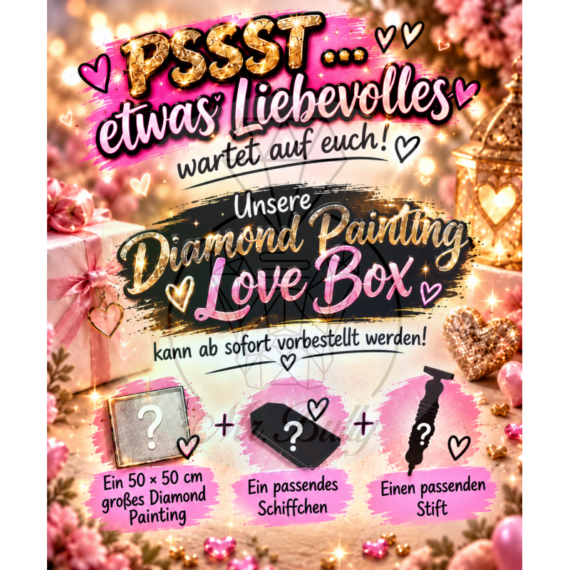 Diamond Painting Love Box