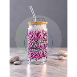 Sofortkauf: Can Glass / Motiv: Galaxy Beats Pink
