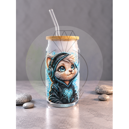 Sofortkauf: Can Glass / Motiv: Galaxy Beats Blue